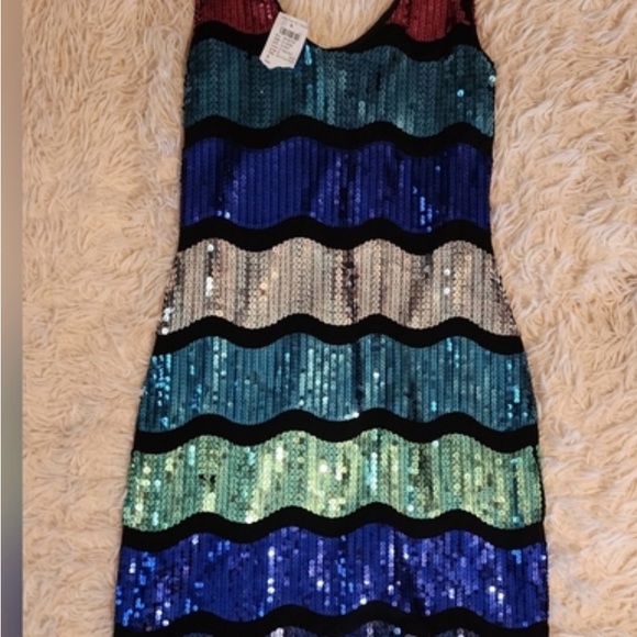 Forever 21 Dresses & Skirts - Forever 21 Multicolor Sequin Dress